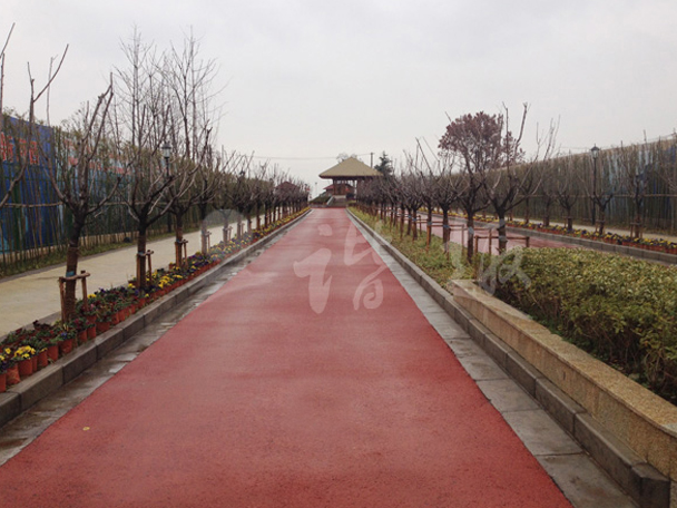 冷拌冷鋪彩色瀝青路麵